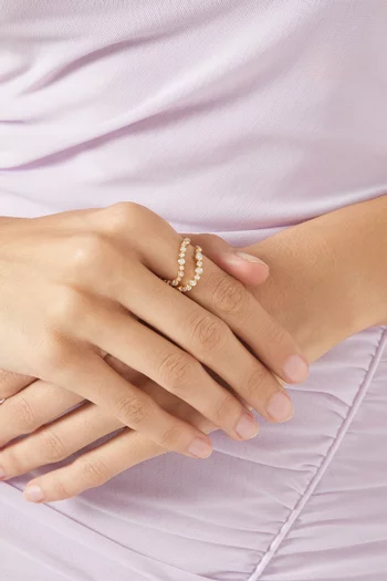 Tori Diamond Ring in 18kt Gold