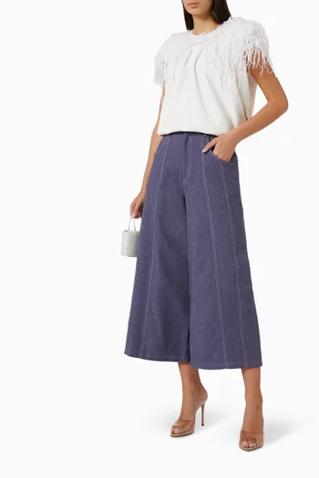 Wide-leg Pants
