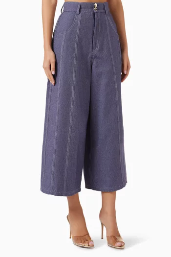 Wide-leg Pants