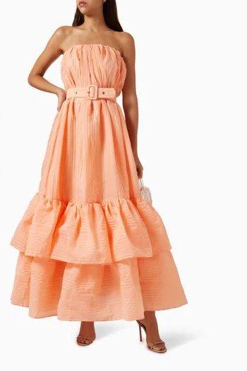 Belted Maxi Dress