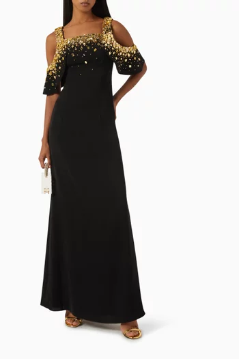 Anika Embellished Maxi Dress