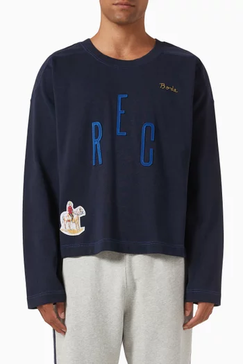 Rec Pullover in Cotton Blend