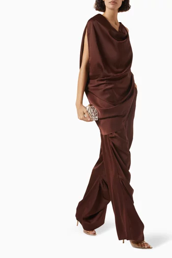Gwen Pants in Satin