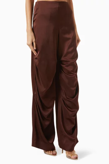 Gwen Pants in Satin