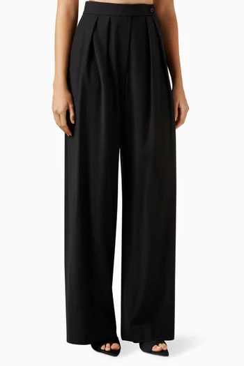 High-rise Wide-leg Pants