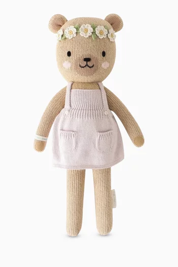 Olivia The Honey Bear Soft Toy in Cotton