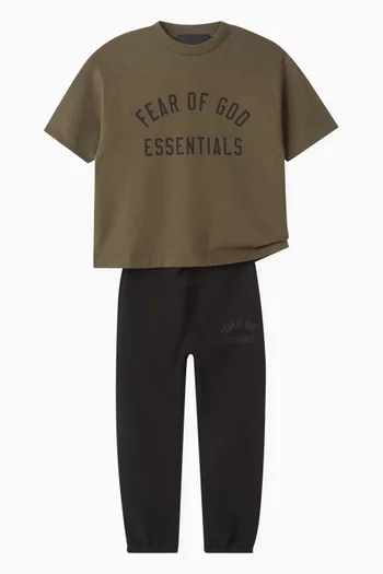 Logo Crew Neck T-shirt in Cotton-jersey