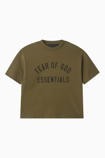 Logo Crew Neck T-shirt in Cotton-jersey