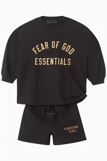 Crewneck T-shirt in Cotton-jersey