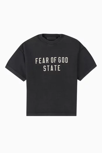 State Logo T-shirt in Cotton