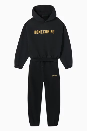 Logo Hoodie in Fleece