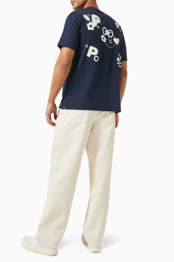 Reni Logo T-shirt in Cotton