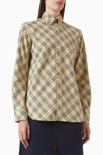 Burberry blouse womens best sale