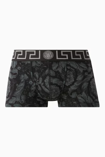 Barocco Trunks in Stretch Organic Cotton