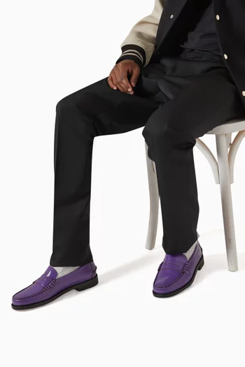 Dan Outsides Loafers in Leather