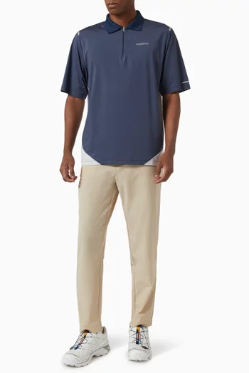Frontier Quarter Zip Polo Shirt
