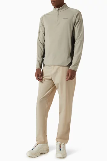 Quarter Zip Mid-layer Shirt