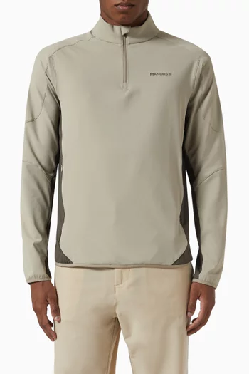 Quarter Zip Mid-layer Shirt