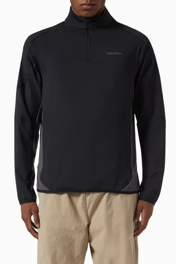 Quarter Zip Mid-layer Shirt