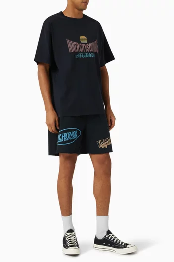 Studio Shorts in Cotton-terry