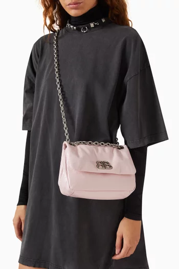 Mini Monaco Bag in Arena Calfskin