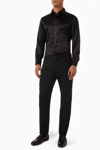 Atticus Pants in Techno Gabardine