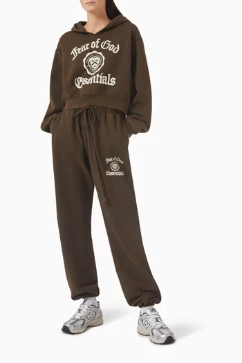 Logo Sweatpants in Cotton-fleece