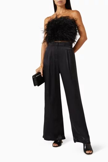 Feather Tube Top