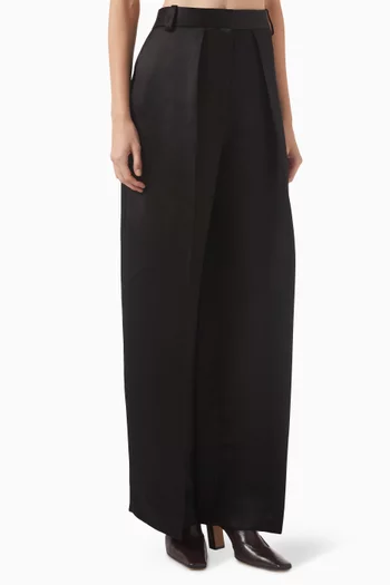 Marinta Pants in Satin
