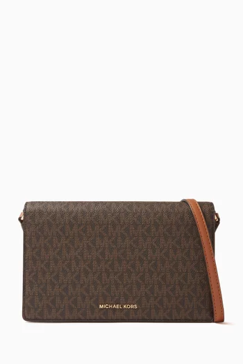Medium Jet Jet Bag in Coated Canvas