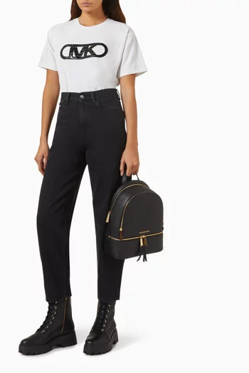 Medium Rhea Backpack in Leather