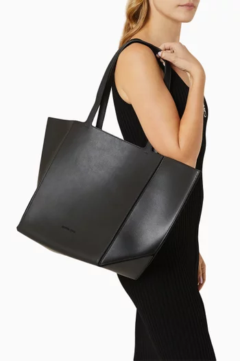 Large Jordi Tote Bag in Leather