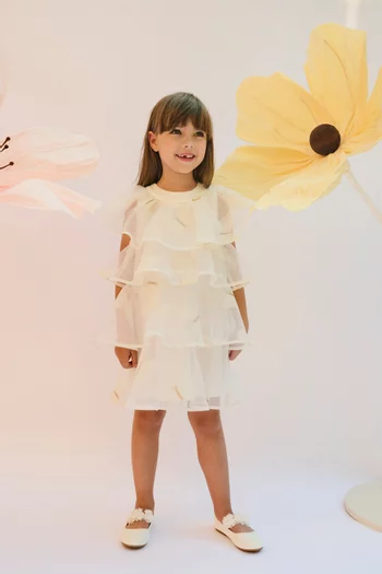 Ruffle Layered Dress
