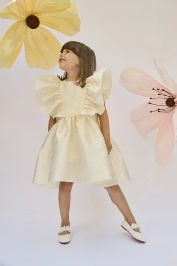 Ruffle Flared Dress