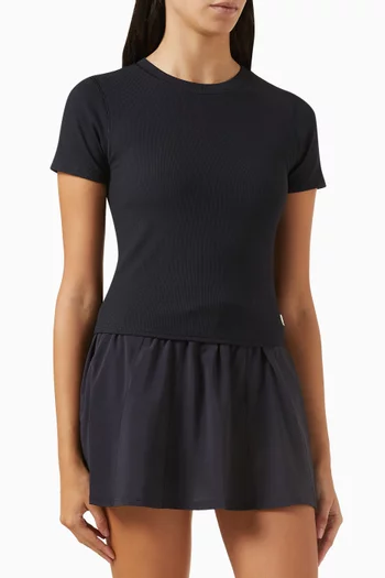 Pose Fitted Crop Top in Modal