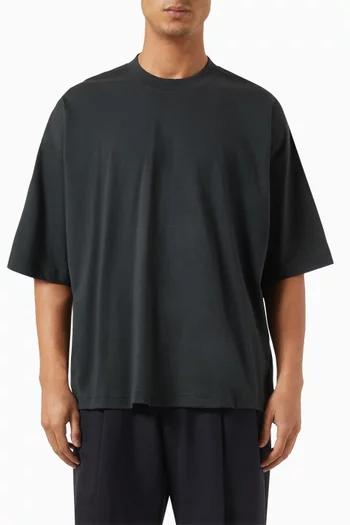 Piu Oversized T-shirt in Fluid-jersey