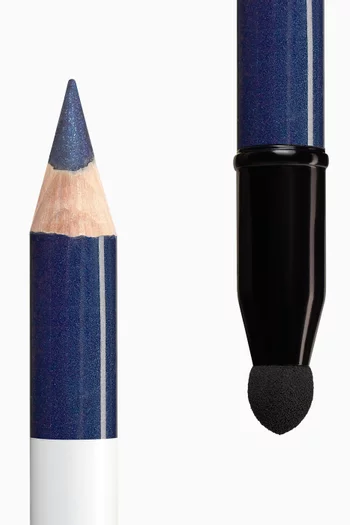 قلم ملوّن لماكياج العينَين Trait d'Hermès، أزرق ليلي ( ‎95 Bleu Nuit‎)،‏  1.2 غرام‏