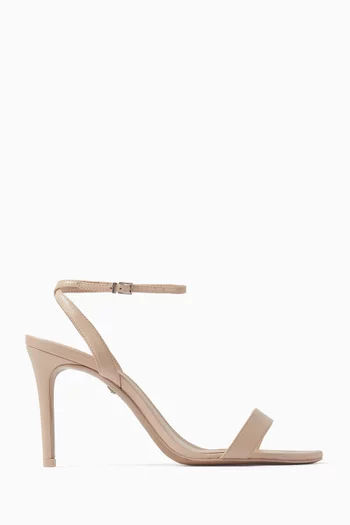 Suede high heel sandals outlet