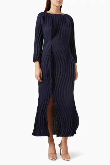 Imogen Pleated Maxi Dress
