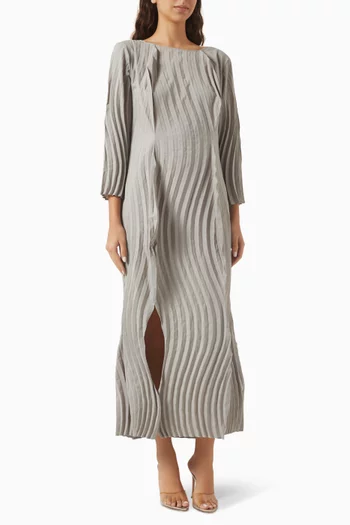 Imogen Pleated Maxi Dress