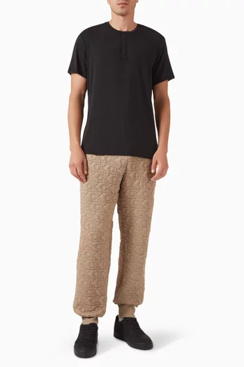 Monogram Sweatpants in Cotton-blend