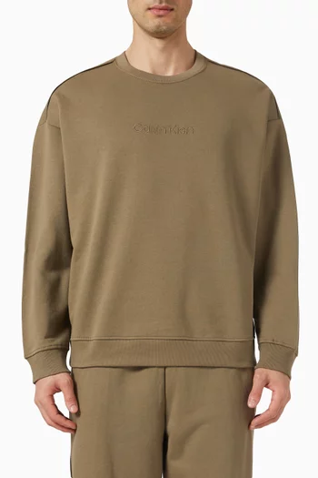 Lounge Sweatshirt in Cotton Fleece