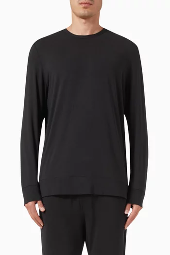 Lounge T-shirt in Modal-jersey