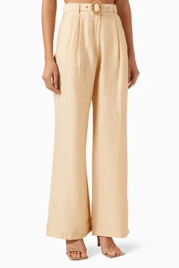 Wide-leg Pants