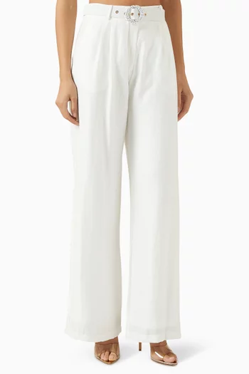 Wide-leg Pants