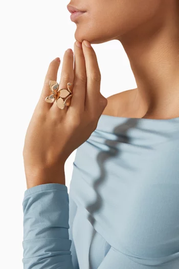 Giardini Segreti Ring in 18kt Rose Gold
