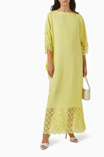 Laser-cut Kaftan