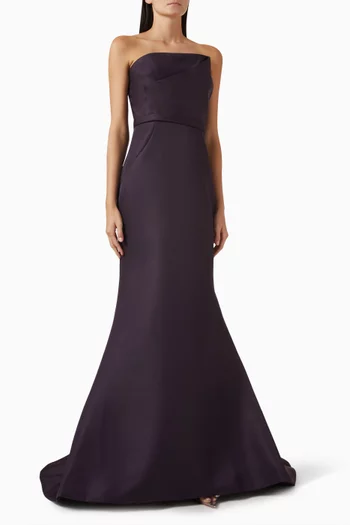Mermaid Gown in Mikado