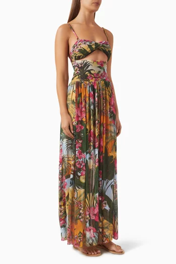 Malay Cut-out Maxi Dress
