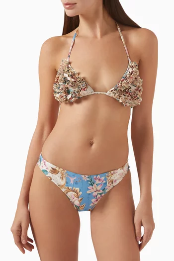 Lola Low-rise Bikini Briefs in Recycled Polyester Blend